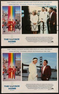 8k384 STAR TREK IV 8 LCs '87 Leonard Nimoy, William Shatner, DeForest Kelley, Doohan, San Francisco