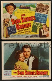 8k394 SUN SHINES BRIGHT 8 LCs '53 Clarence Muse, Arleen Whelan, John Ford directed!