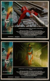 8k813 SUPERMAN 3 LCs '78 comic book hero Christopher Reeve, Glenn Ford and Phyllis Thaxter!