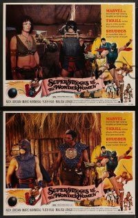8k399 SUPERSTOOGES VS. THE WONDERWOMEN 8 LCs '74 super-fantastic conquests of adventure!