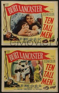 8k638 TEN TALL MEN 5 LCs '51 French Foreign Legionnaire Burt Lancaster with Jody Lawrence!