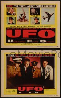 8k442 UFO 8 LCs '56 the truth about unidentified flying objects & flying saucers!