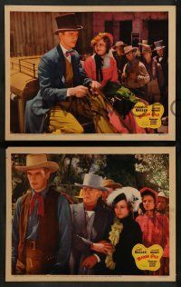 8k828 WESTERN GOLD 3 LCs '37 cowboy hero Smith Ballew, from Harold Bell Wright story!