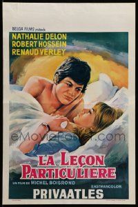 8m224 TENDER MOMENT Belgian '69 different art of Nathalie Delon in affair with 17 year old boy!