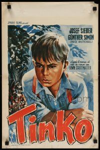8m229 TINKO Belgian '57 completely different artwork of intense Max Reichhoff in the title role!