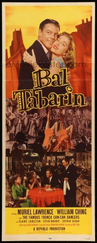 8m561 BAL TABARIN insert '52 Muriel Lawrence & the sexy Famous French Can-Can Dancers!