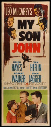 8m829 MY SON JOHN insert '52 Communist Robert Walker, directed by Leo McCarey!