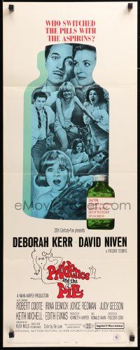 8m877 PRUDENCE & THE PILL insert '68 Deborah Kerr, David Niven, Judy Geeson, birth control comedy!