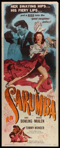 8m913 SARUMBA insert '50 Doris Dowling does the Cuban dance sensation!
