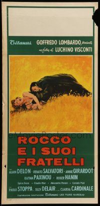 8m464 ROCCO & HIS BROTHERS Italian locandina '61 Rocco e I Suoi Fratelli!