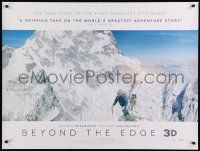 8p648 BEYOND THE EDGE British quad '14 incredible panoramic image from Mount Everest!