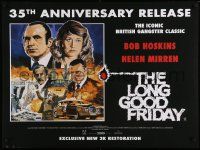 8p687 LONG GOOD FRIDAY DS British quad R14 mobster Bob Hoskins crosses paths with the IRA!