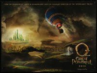 8p700 OZ: THE GREAT & POWERFUL teaser DS British quad '13 Sam Raimi directed adventure!