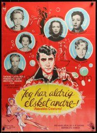 8p152 ADORABLE CREATURES Danish '53 French comedy with Martine Carol & Danielle Derrieux!