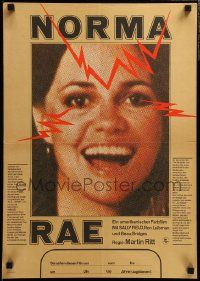 8p593 NORMA RAE East German 16x23 '80 Sally Field, the story of a woman with courage, different!