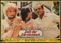 8p604 TERMS OF ENDEARMENT East German 16x23 '85 Jack Nicholson, Debra Winger & Shirley MacLaine!