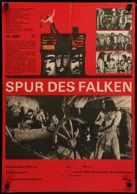 8p609 TRAIL OF THE FALCON East German 16x23 '68 Spur des Falken, Native Americans, different!