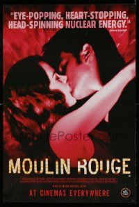 8p734 MOULIN ROUGE 3 English double crowns '01 Baz Luhrmann directed, this story is about freedom!