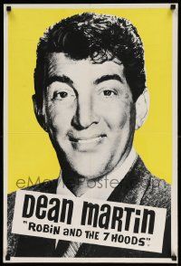 8p738 ROBIN & THE 7 HOODS English double crown '64 cool different close-up portrait of Dean Martin