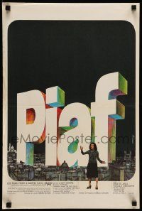8p540 PIAF: THE EARLY YEARS French 16x24 '74 Guy Casaril, Brigitte Ariel as Edith, art by Ferracci