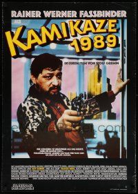 8p122 KAMIKAZE '89 German '82 Rainer Werner Fassbinder w/gun, his time's already up!