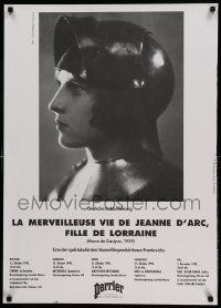 8p139 SAINT JOAN THE MAID German R90 stoic Simone Genevois in the title role as Joan of Arc!