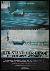 8p141 STATE OF THINGS German '82 Der Stand der Dinge, Wim Wenders, different Guy Peellaert art!