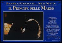 8p222 PRINCE OF TIDES set of 5 Italian 17x25 pbustas '91 Barbra Streisand, Nick Nolte, Danner!