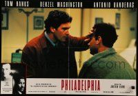 8p475 PHILADELPHIA 4 Spanishs '93 Tom Hanks, Denzel Washington, Robards & Banderas!