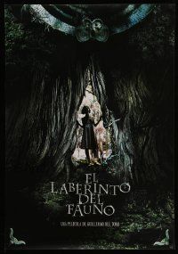 8p449 PAN'S LABYRINTH teaser Spanish '06 del Toro's El laberinto del fauno, cool fantasy image!