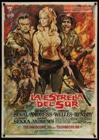 8p463 SOUTHERN STAR Spanish '69 Ursula Andress, George Segal, Orson Welles by Mac Gomez!