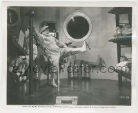 8r042 ABBOTT & COSTELLO GO TO MARS 8.25x10 still '53 Lou uses magnet boots to get bad guys' guns!
