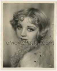 8r058 ALICE WHITE 8x10 still '20s youthful pretty head & shoulders portrait by Elmer Fryer!