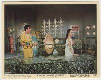 8r005 ATLANTIS THE LOST CONTINENT color 8x10 still #8 '61 George Pal, Anthony Hall & Joyce Taylor!