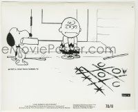 8r134 BOY NAMED CHARLIE BROWN 8.5x10.25 still '70 Snoopy wants to be fed, but he's mad he lost!