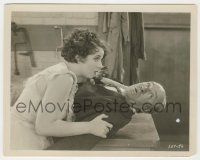 8r147 BRINGING UP FATHER 8x10.25 still '28 Gertrude Olmstead with J. Farrell MacDonald as Jiggs!