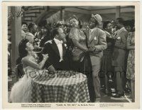 8r156 CABIN IN THE SKY 8x10.25 still '43 Lena Horne & Rochester mad at Ethel Waters who's w/Bubbles