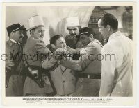 8r173 CASABLANCA 8x10.25 still '42 Humphrey Bogart refuses to help Peter Lorre!