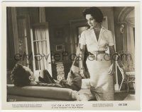 8r174 CAT ON A HOT TIN ROOF 8x10 still '58 Paul Newman rejects Elizabeth Taylor's advances!