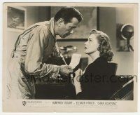 8r177 CHAIN LIGHTNING 8.25x10 still '49 c/u of Humphrey Bogart showing check to Eleanor Parker!