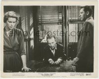 8r207 COUNTRY GIRL 8x10.25 still '54 alcoholic Bing Crosby between William Holden & Grace Kelly!
