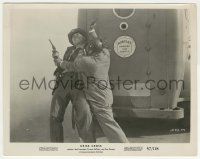 8r212 CRISS CROSS 8x10.25 still R57 crook in gas mask overcomes guard by armored car!