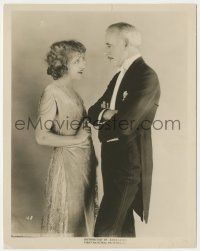 8r218 DANGEROUS AGE 8x10 still '23 Ruth Clifford smiles at stern Lewis Stone in tuxedo, lost film!