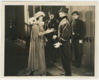 8r242 DEVIL'S ISLAND deluxe 8x10 still '27 Pauline Frederick pleads with French officers!