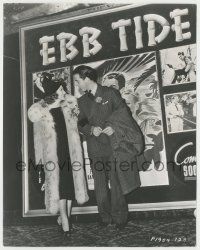 8r297 ELEANORE WHITNEY/JOHNNY DOWNS 7.75x9.75 still '37 at the premiere of Ebb Tide by Morrison!