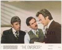 8r012 ENFORCER color 8x10 still #6 '76 Clint Eastwood as Dirty Harry, Bradford Dillman, Guardino