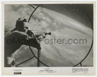 8r311 EYES IN OUTER SPACE 8x10.25 still '59 Disney, image of man in space station aiming at Earth!