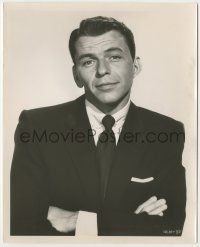 8r349 FRANK SINATRA 8x10 still '55 waist-high portrait with arms crossed from The Tender Trap!