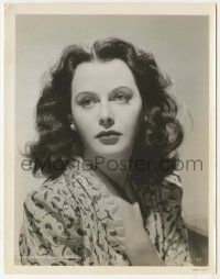 8r434 HEDY LAMARR 8x10.25 still '40s head & shoulders portrait of the beautiful MGM star!