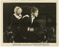 8r449 HOUSE OF A THOUSAND CANDLES 8x10 still '36 Mae Clarke riding on Phillips Holmes' motorcycle!